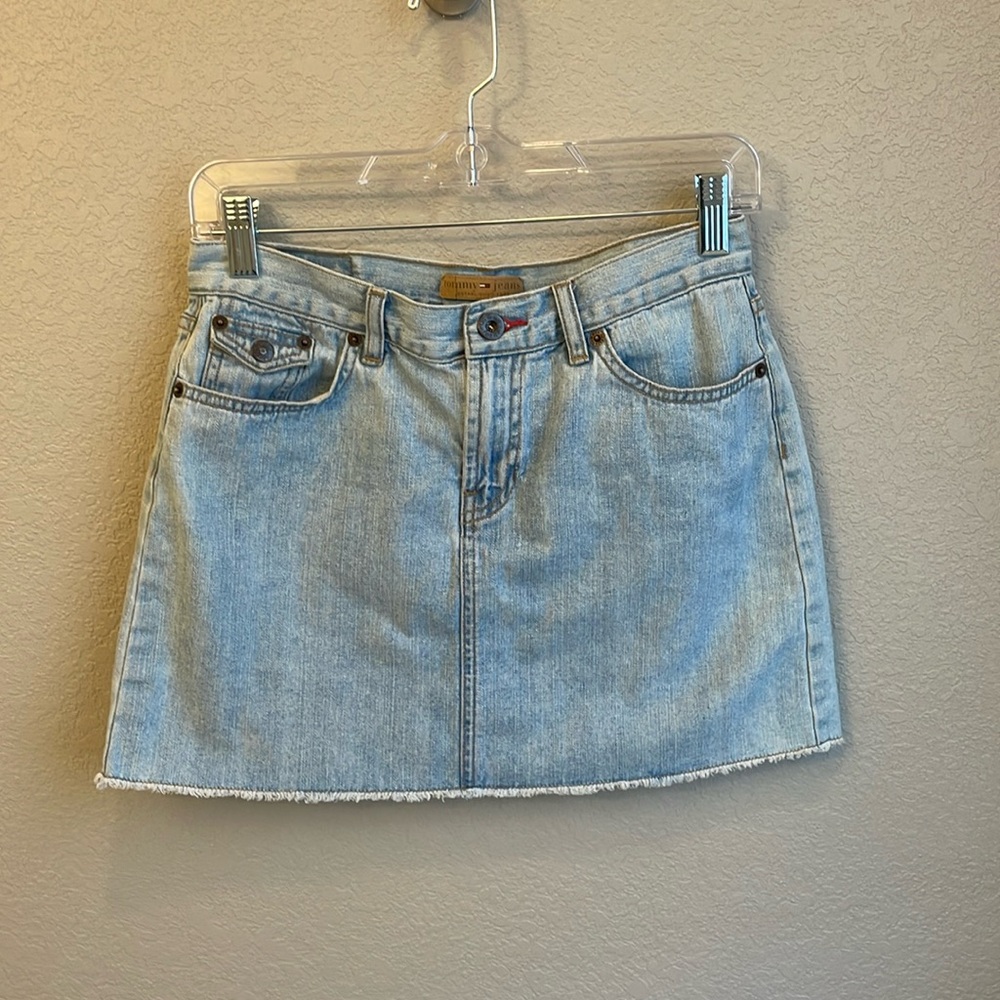 Vintage 90's Tommy Jeans Denim Mini Skirt